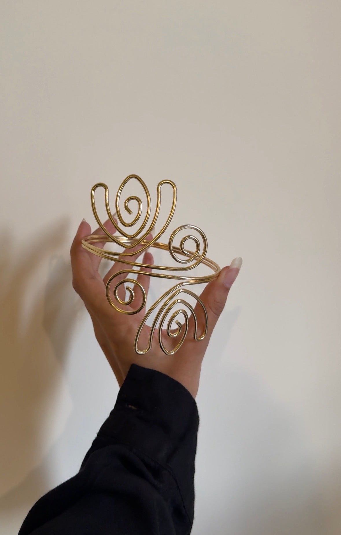 Celestial Swirl Arm Cuff