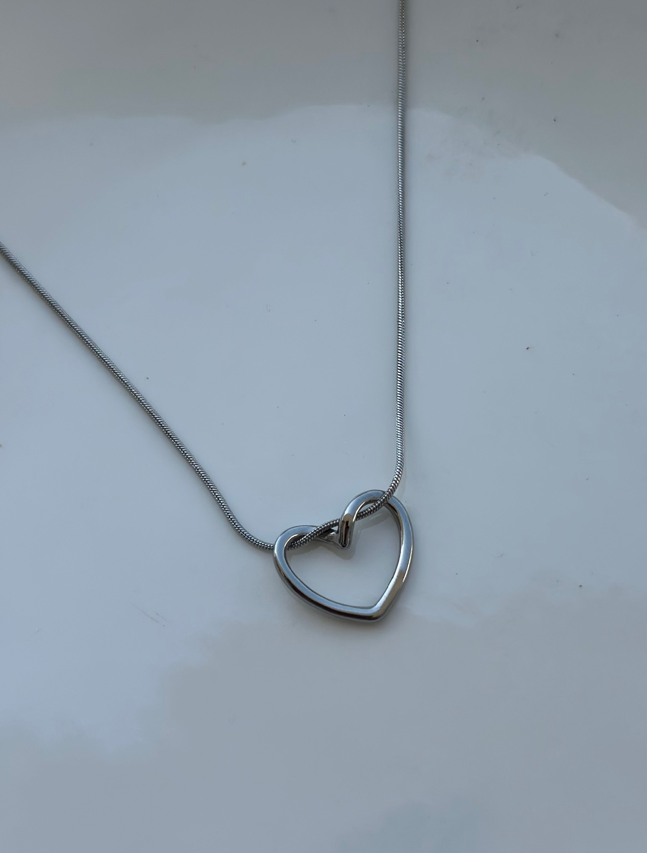Silver Hearté Necklace