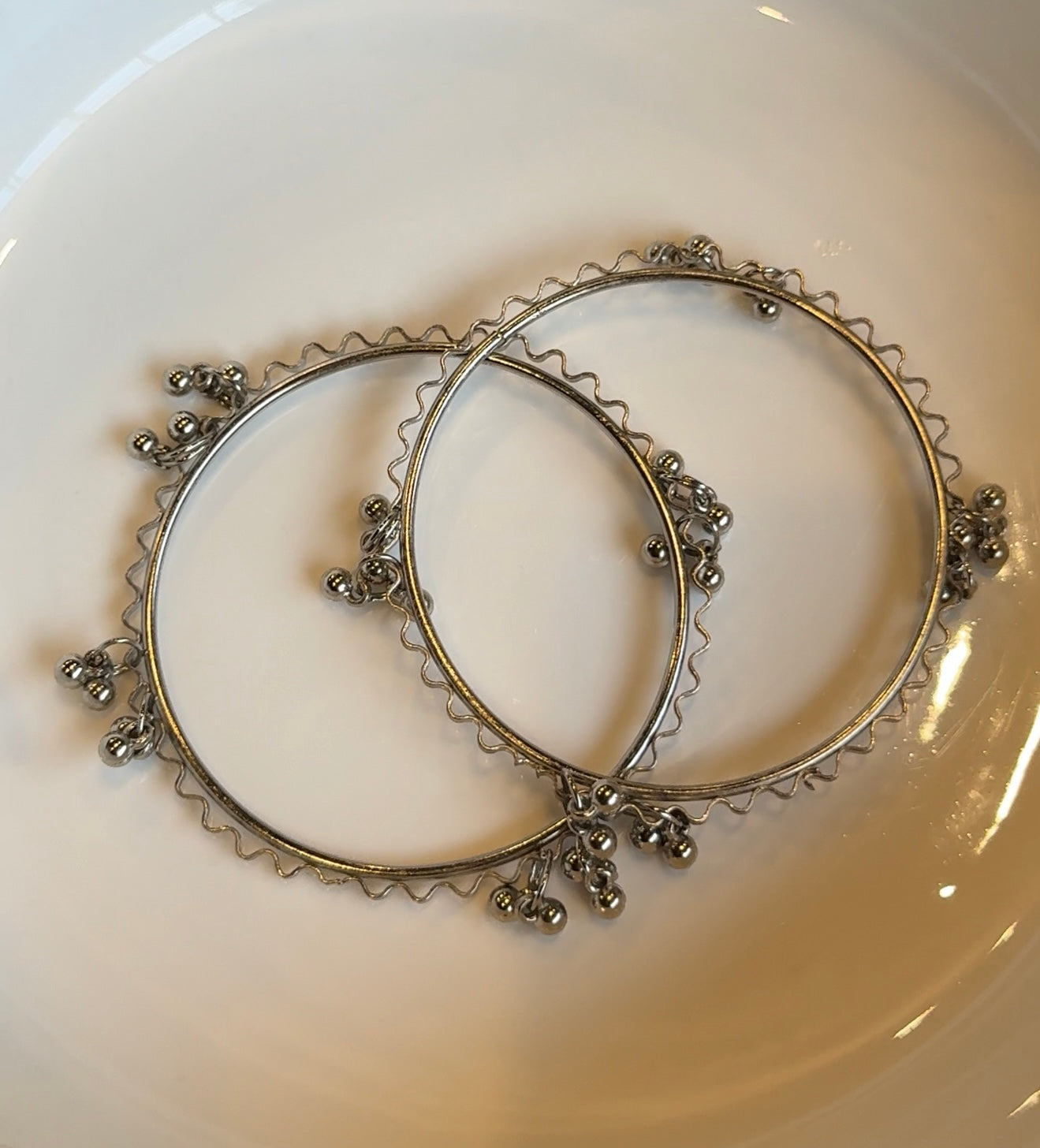 Silver Pair of Ghungroo