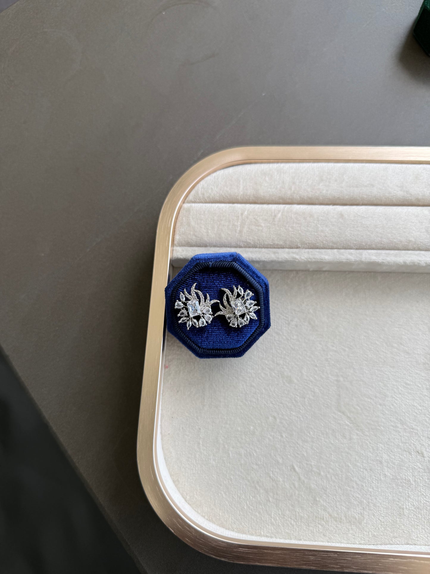 Ivy Halo Studs