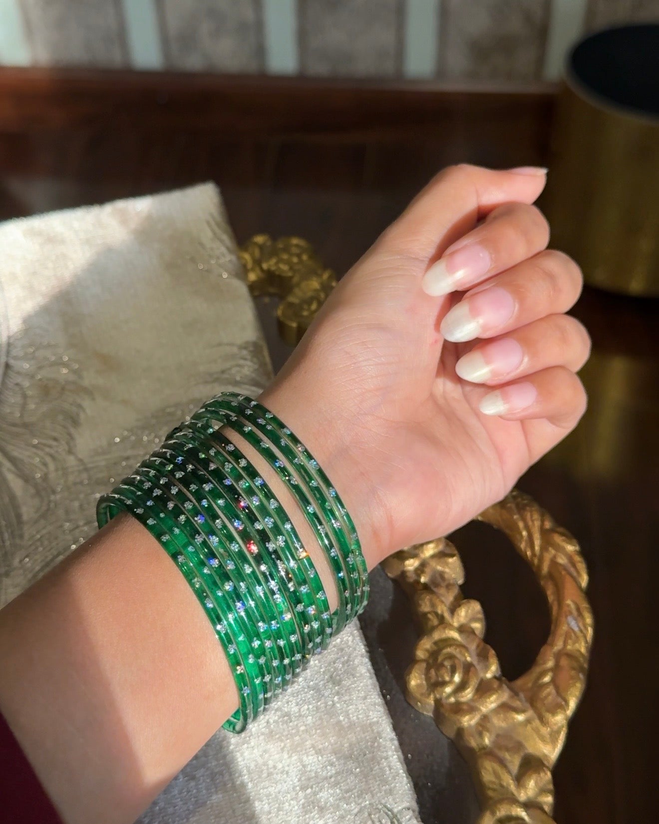 Raindrop Bangles (Size 2.8)