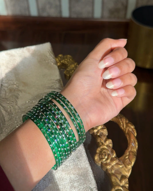 Raindrop Bangles (Size 2.8)