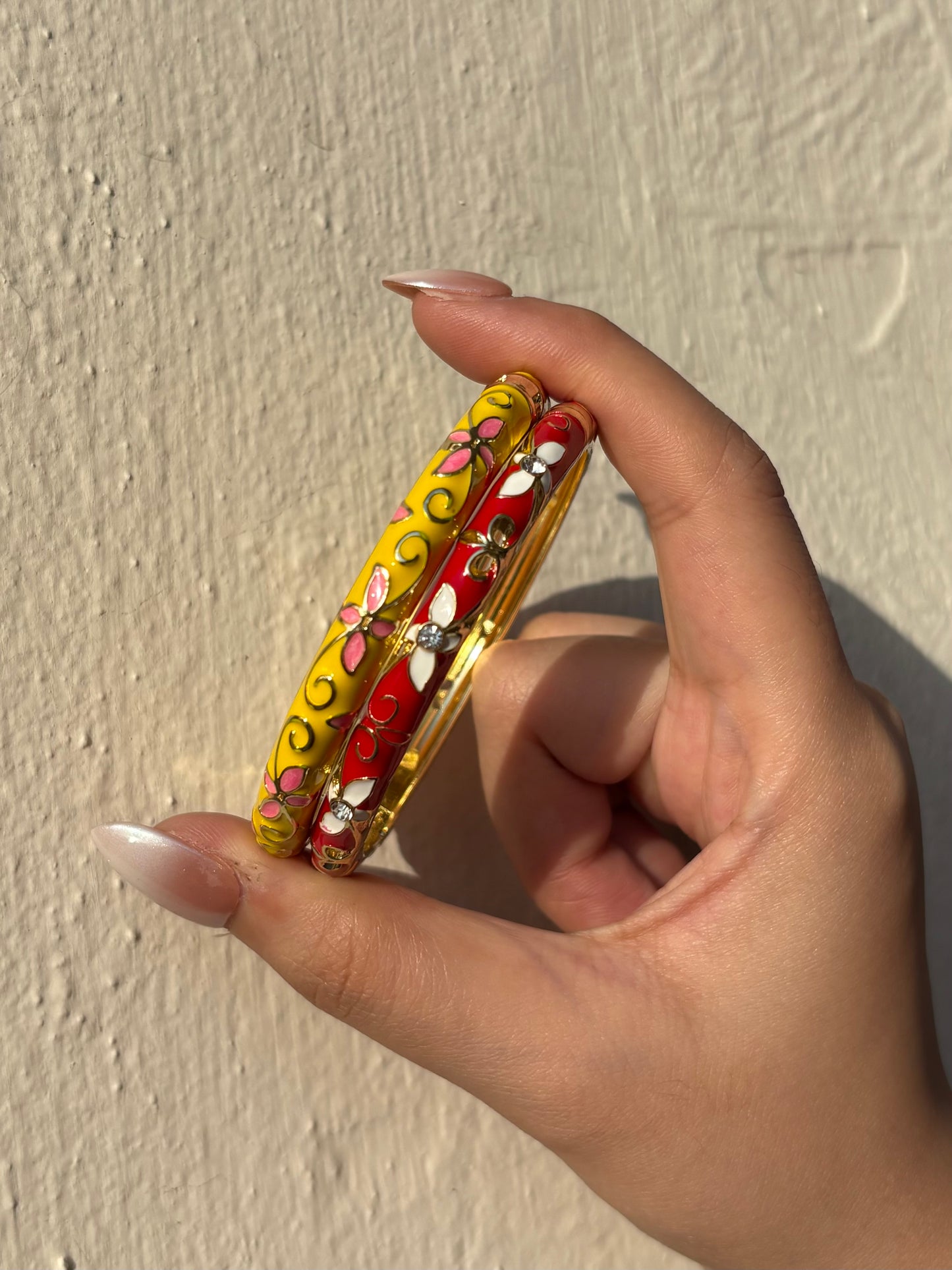 Belle Enamel Bangles