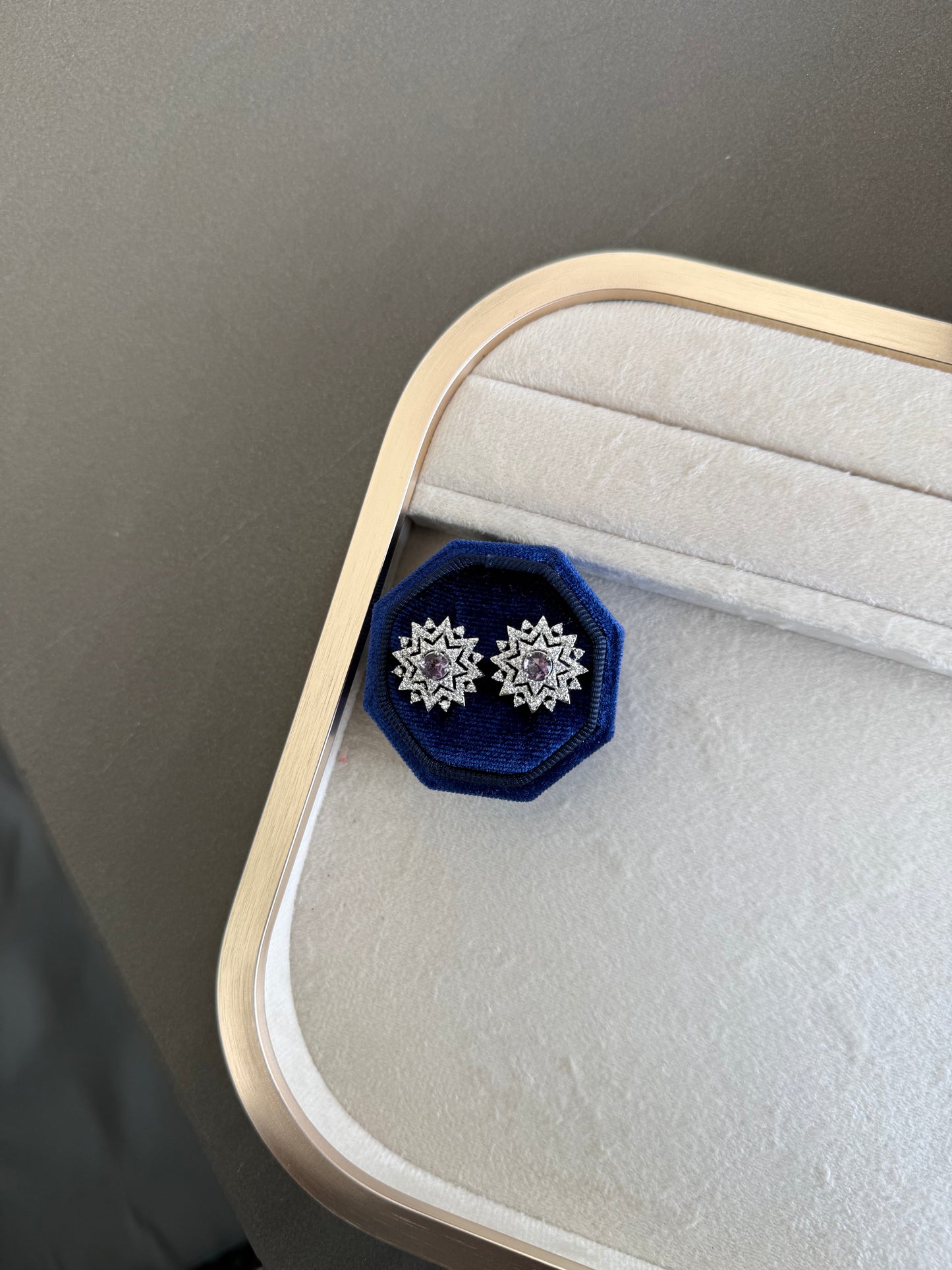 Estella Rosè Studs