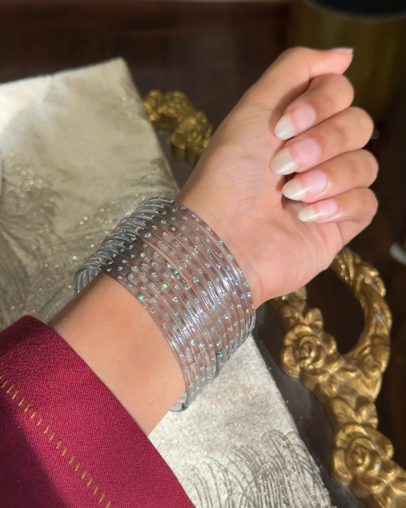Raindrop Bangles (2.6 Size)
