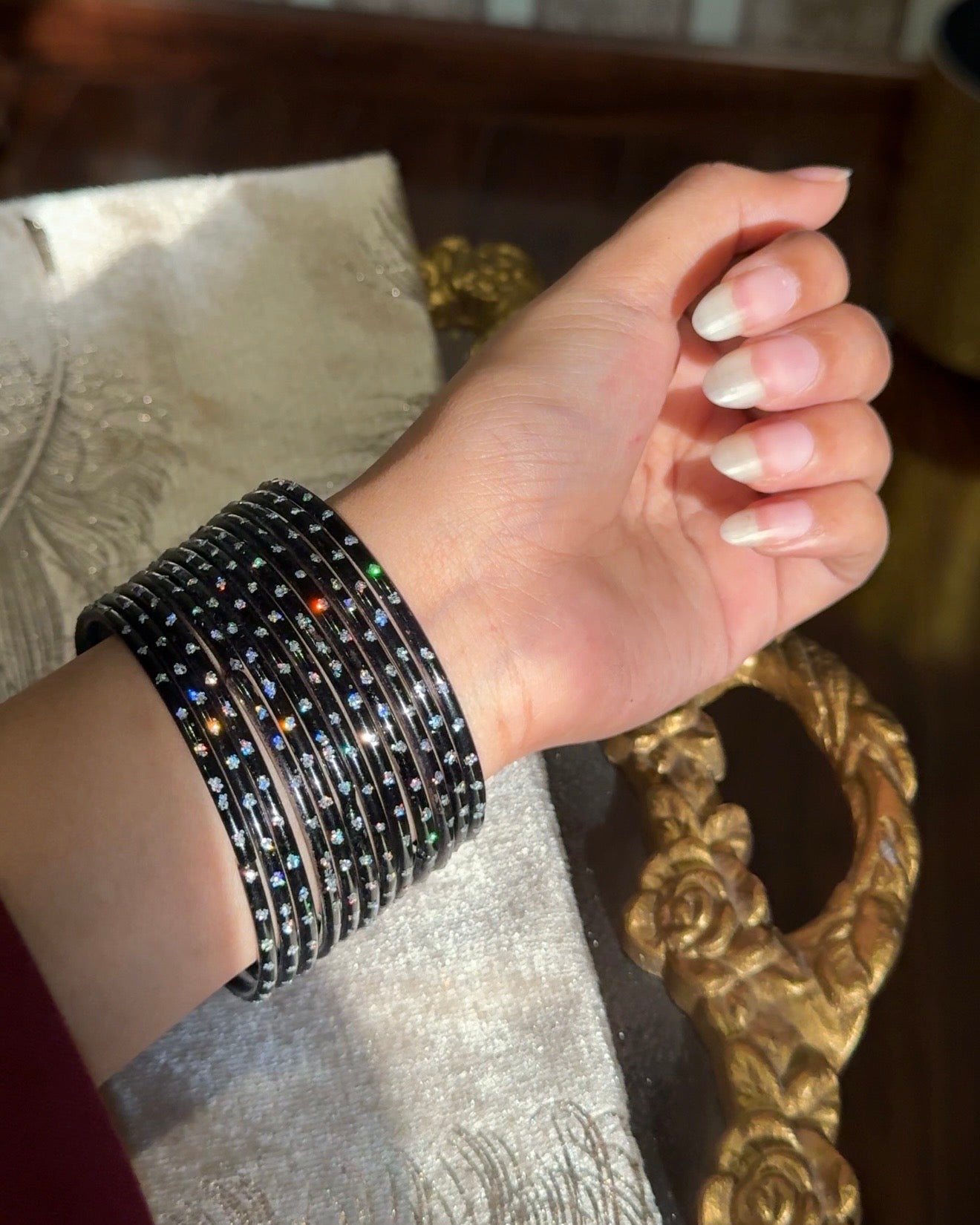 Raindrop Bangles (Size 2.8)