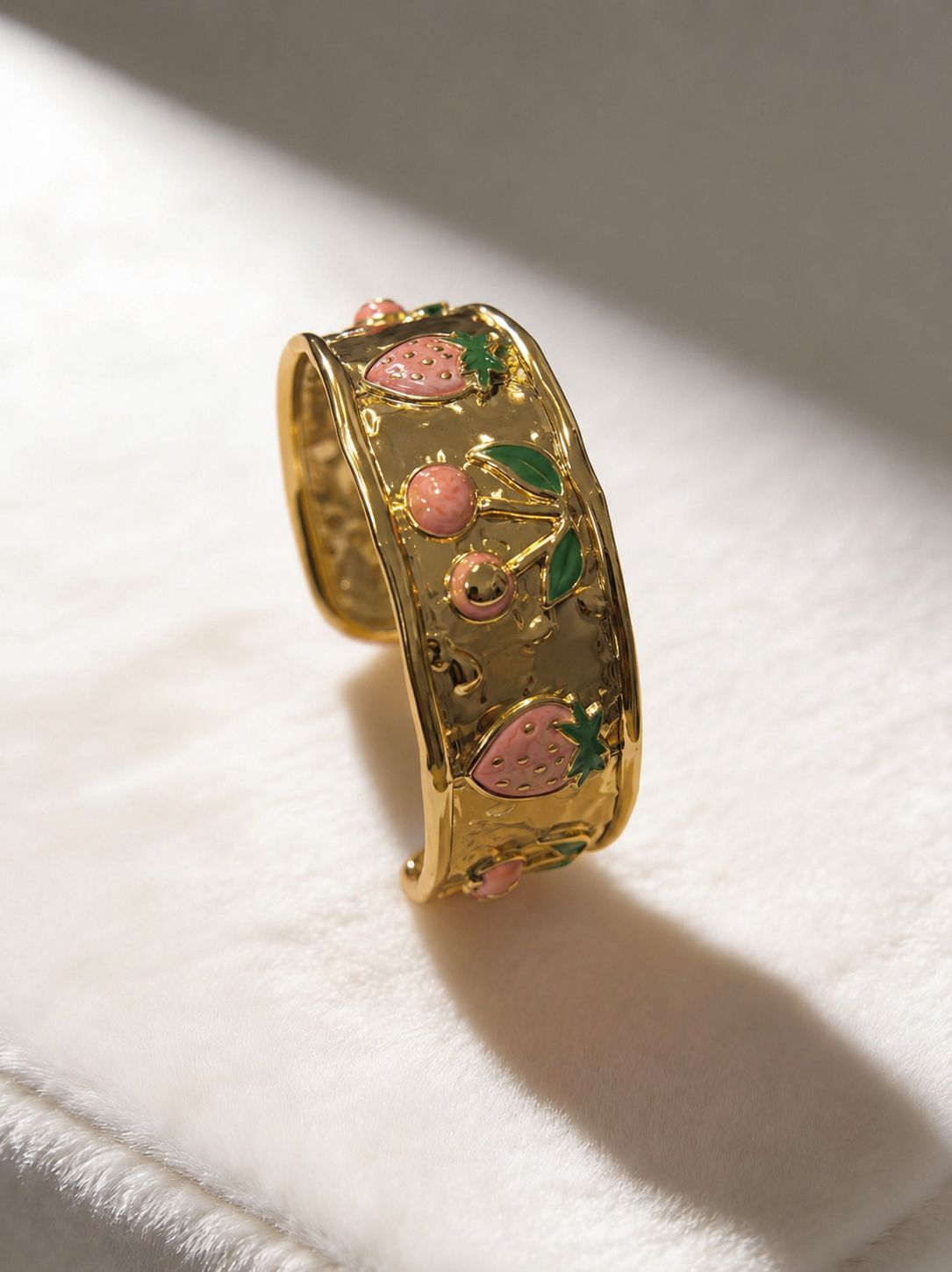 Strawberry Bloom Cuff