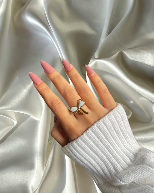Pearl Bow Ring