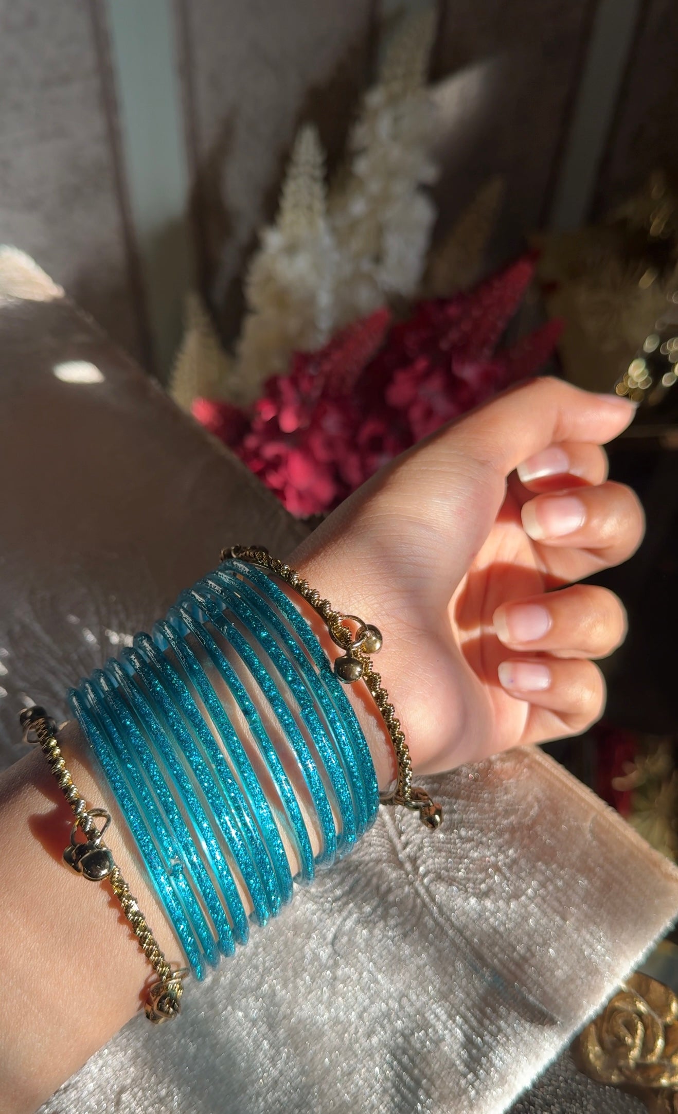 Copper Ghungroo + Churriyan Set -2.6 size