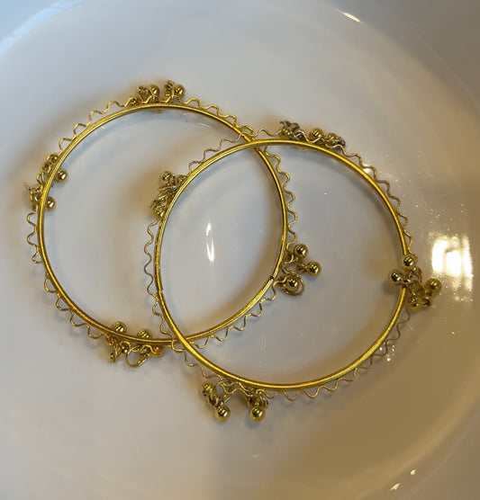 Golden Pair of Ghungroo