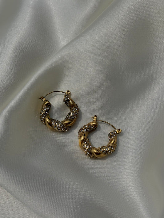 Dusk Shine Hoops